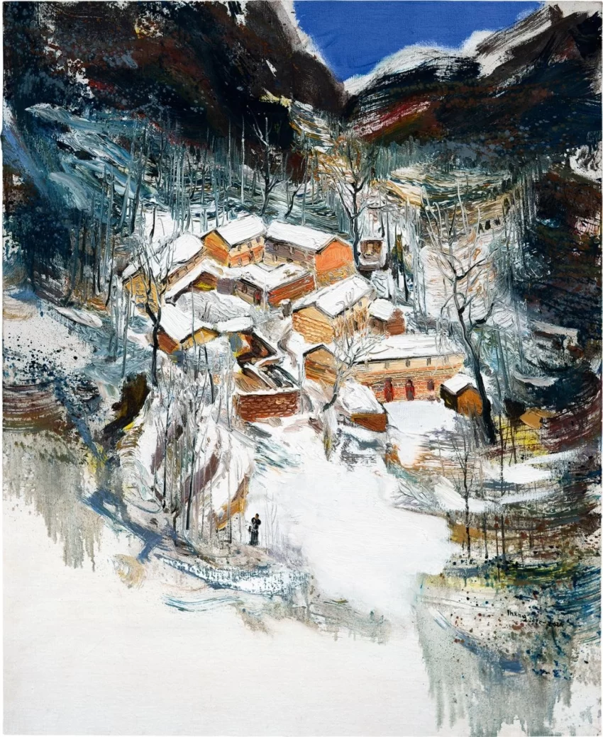 “移山”——孟新宇作品展在中国艺术研究院油画院云上美术馆·陈列馆举行(图11)