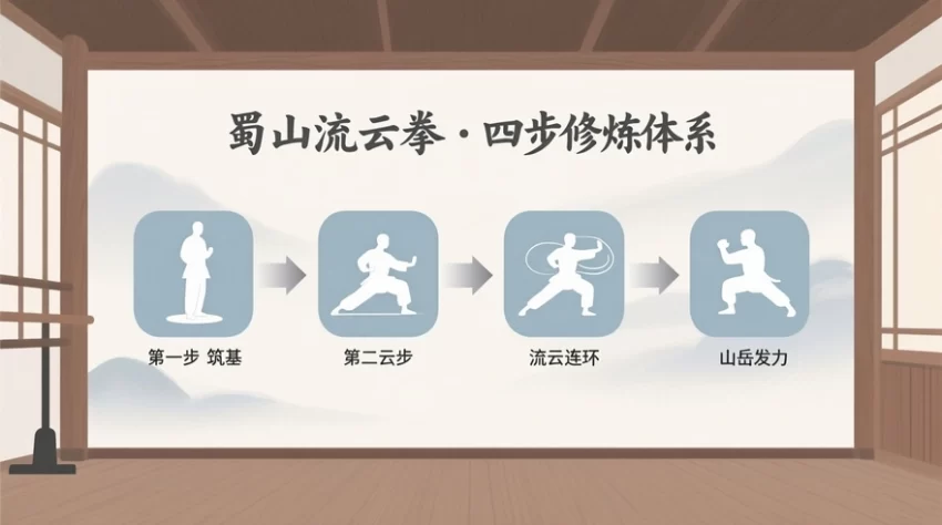 山定云变，拳由心生：探访“蜀山流云拳”(图3)