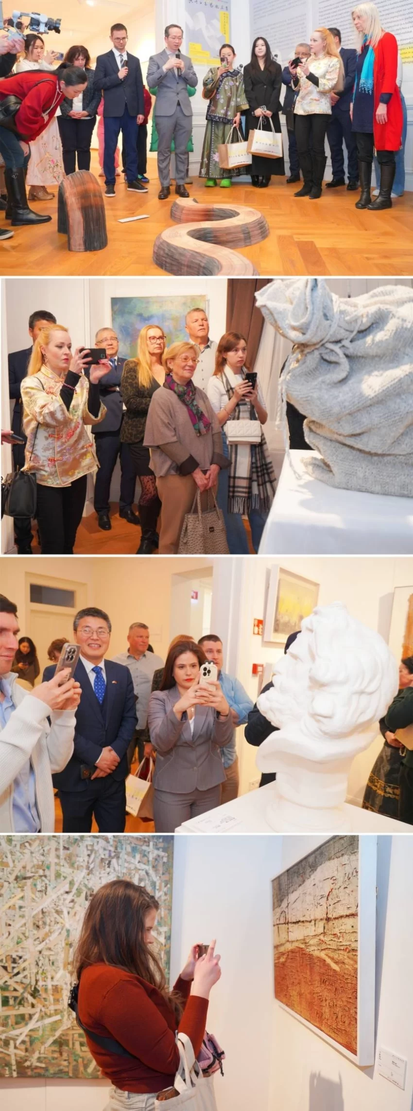 纸语千年 艺韵华章——中国当代纸本艺术国际巡展于布达佩斯举办(图3) 纸语千年 艺韵华章——中国当代纸本艺术国际巡展于布达佩斯举办(图3)
