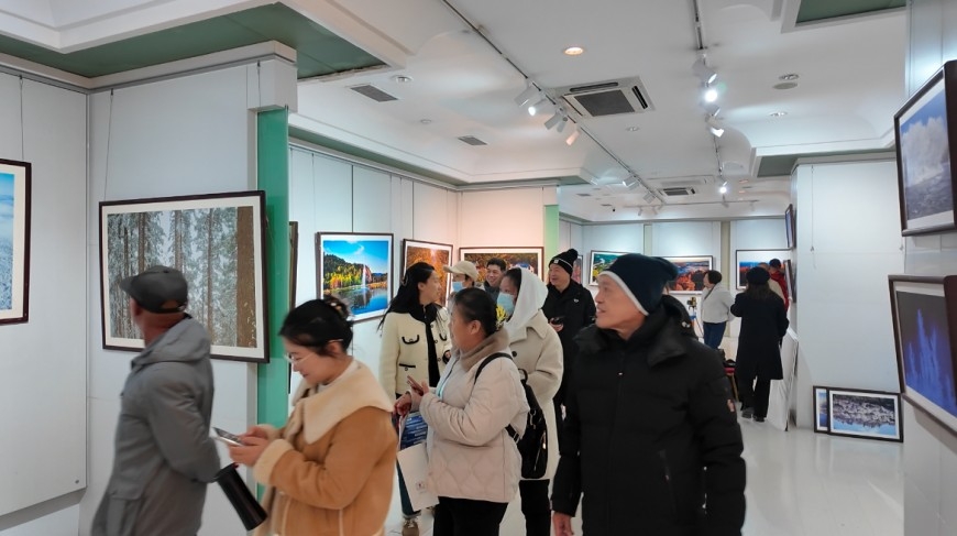 “大美伊春·魅力丰林”冬季风光摄影展哈尔滨站启幕