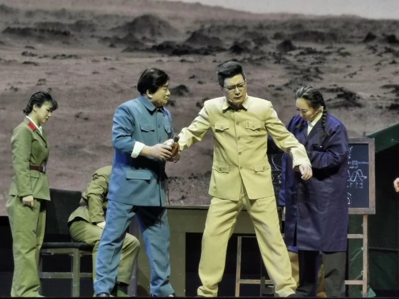 京剧《郭永怀》云直播受好评(图3)