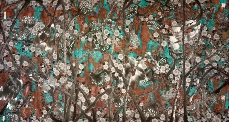 荷作雅赋时代新韵，笔墨高歌生命张力——论徐建新“荷作”的艺术魅力(图7)