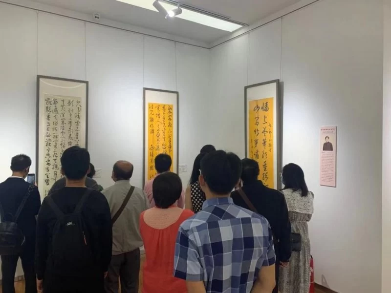 “聚焦经典 盛世丹青“——程松华书法作品展在北京炎黄艺术馆隆重展出(图4) “聚焦经典 盛世丹青“——程松华书法作品展在北京炎黄艺术馆隆重展出(图4)