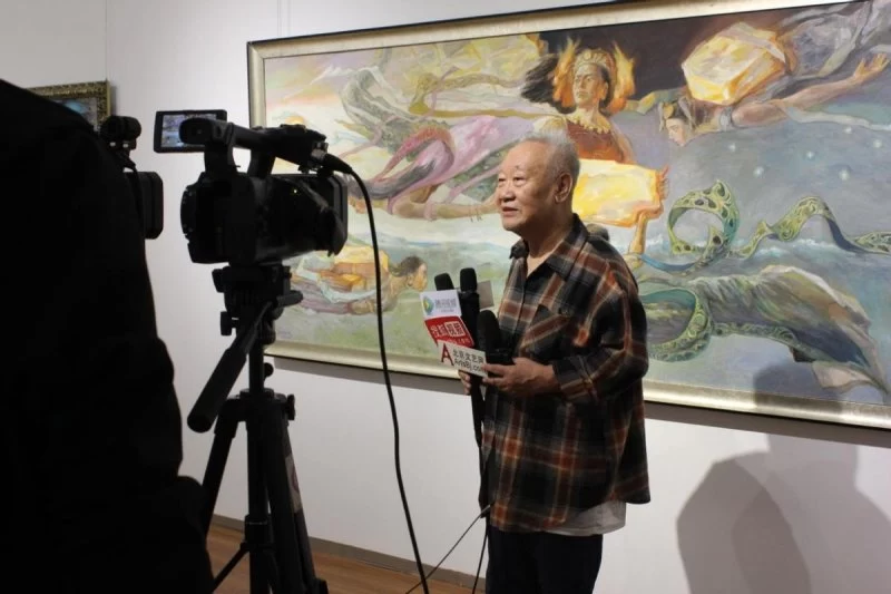 “聚焦经典 盛世丹青”——侯业油画作品展在北京炎黄艺术馆隆重展出(图3) “聚焦经典 盛世丹青”——侯业油画作品展在北京炎黄艺术馆隆重展出(图3)
