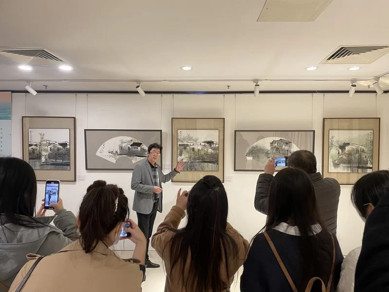 李玉泉“绿水青山”书画艺术现京城(图2) 李玉泉“绿水青山”书画艺术现京城(图2)